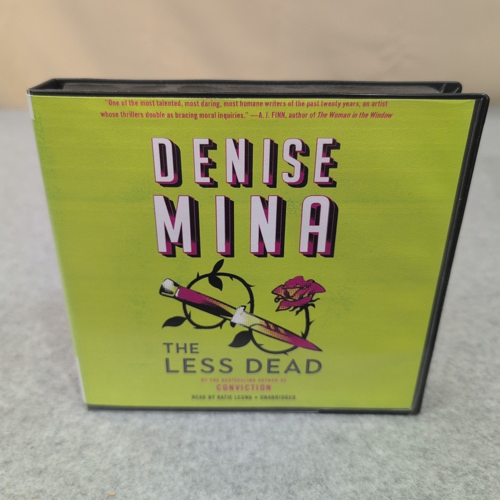 The Less Dead by Denise Mina Audiobook 7 CD Set Unabridged Narrated Katie Leung - Picture 1 of 2